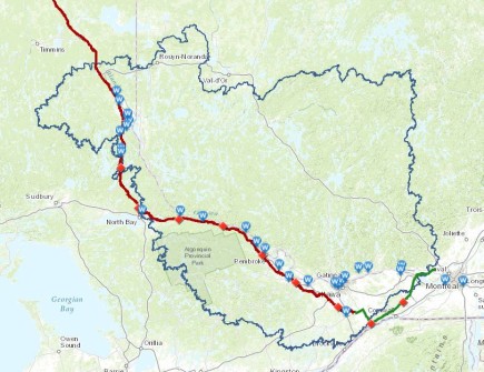 pipeline map