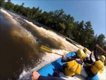 Ottawa River at Rocher Fendu. Photo: Wilderness Tours