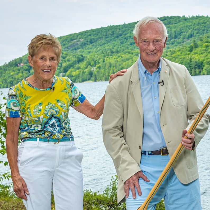 Right Honourable David Johnston and Mrs Sharon Johnston