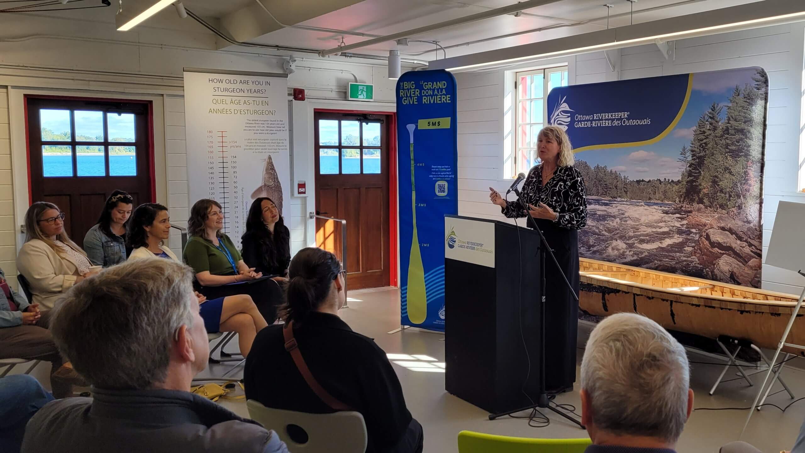 Ottawa Riverkeeper celebrates new museum-style exhibits that bring the Ottawa River to life